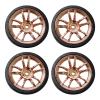 4PCS 1/18 Drift Car Tires, Replacement Tires for LDRC Drift Car LD1804 LD1899 LD1803 LD1802 LD1801 (LDRC-T-RG-2) view 1