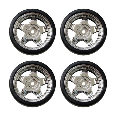 4PCS 1/18 Drift Car Tires, Replacement Tires for LDRC Drift Car LD1804 Drifting Car (LDRC-T-S-1)