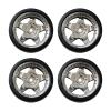 4PCS 1/18 Drift Car Tires, Replacement Tires for LDRC Drift Car LD1804 Drifting Car (LDRC-T-S-1) view 1