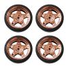 4PCS 1/18 Drift Car Tires, Replacement Tires for LDRC Drift Car LD1804 Drifting Car (LDRC-T-RG-1) view 1