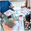 CORHAD 49pcs Hollow Raffle Balls Numbers Bingo Party Decorations Lottery Balls Sphere Game Easy to Use for Party Games view 3
