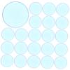 Alasum 100pcs Clear Bingo Chips Semi-Transparent Counting Discs for Game Night Classroom Poker Math Learning for Bingo Card Games Counters view 1