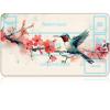 for MTG Game Playmat, for Magic TCG Rubber Play mat,Tabletop Card Playmats with Smooth Surface,Trading Card Inked Game Mat with White Zones,Battle Game,Battle Game,Sakura Hummingbird view 1