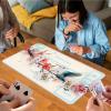 for MTG Game Playmat, for Magic TCG Rubber Play mat,Tabletop Card Playmats with Smooth Surface,Trading Card Inked Game Mat with White Zones,Battle Game,Battle Game,Sakura Hummingbird view 3