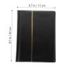 BUTIFULSIC Coin Collection Book Page Coin Holder for Collectors Portable Pu Organizer Slots for Easy Display and Storage Medallions and Tokens view 2