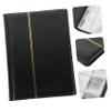 BUTIFULSIC Coin Collection Book Page Coin Holder for Collectors Portable Pu Organizer Slots for Easy Display and Storage Medallions and Tokens view 4