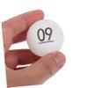 Parliky 50pcs Reusable Game Balls for Party Games Lottery Draws and Raffle Activities Easy to Grasp White with Numbers view 4