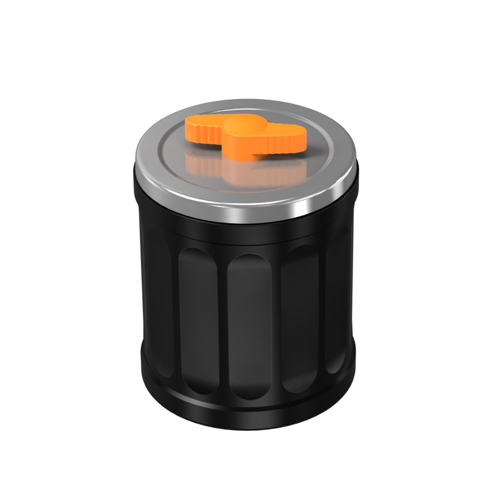 Rock Tumbler Barrel Extral Large Capacity 3.5 Lbs 5 x 6 inch, Rubber Material, with Durable Leak-proof Lid