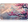 for MTG Game Playmat, for Magic TCG Rubber Play mat,Tabletop Card Playmats with Smooth Surface,Trading Card Inked Game Mat with White Zones,Battle Game,Battle Game,Fuji Mountain Cherry view 1