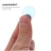 JOINPAYA 100pcs Transparent Bingo Chips Counting Discs for Math Stem Games Poker Tokens and Educational Activities Semitransparent Design for Tracking view 3