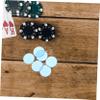 JOINPAYA 100pcs Transparent Bingo Chips Counting Discs for Math Stem Games Poker Tokens and Educational Activities Semitransparent Design for Tracking view 4