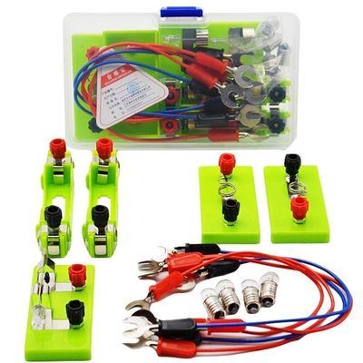 EHVYBDX Industrial Science Teaching Supplies Simple Physics Experiment Equipment Scientific Circuit Closure Experiment Set