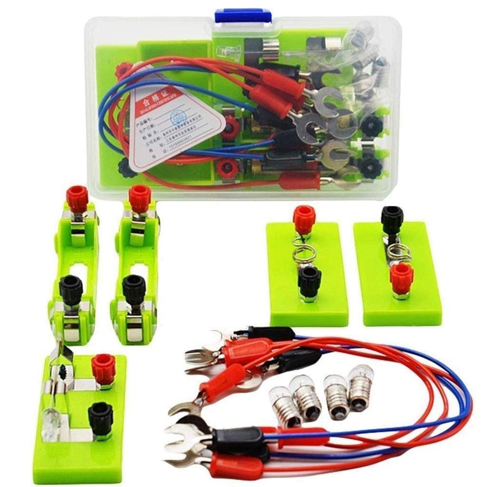 EHVYBDX Industrial Science Teaching Supplies Simple Physics Experiment Equipment Scientific Circuit Closure Experiment Set