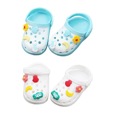 niannyyhouse 15cm 17cm Doll 1/6 BJD Shoes Length 4.3cm Doll Accessories Dressup (Blue+White)