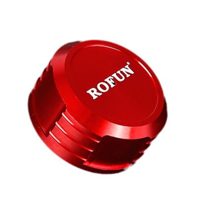 FLMLF CNC Metal Fuel Tank Cap Fit for 1/5 HPI ROFUN BAHA King Motor ROVAN BAJA 5B 5T 5SC Rc Car Parts (Red)