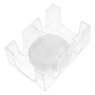 JOINPAYA Revolving Poker Stand Card Holder Deck Night Holder Rotating Card Tray Poker Storage Device