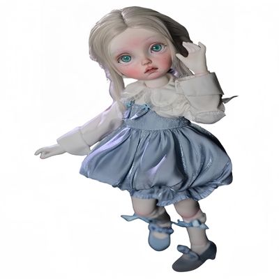 1/6 BJD Doll Kawaii Ball Joint Doll Handmade Makeup 11.8 Inches Collectible Cartoon Dress up Dolls The (D)