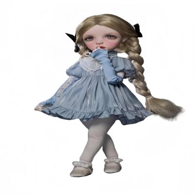 1/6 BJD Doll Kawaii Ball Joint Doll Handmade Makeup 11.8 Inches Collectible Cartoon Dress up Dolls The (C)
