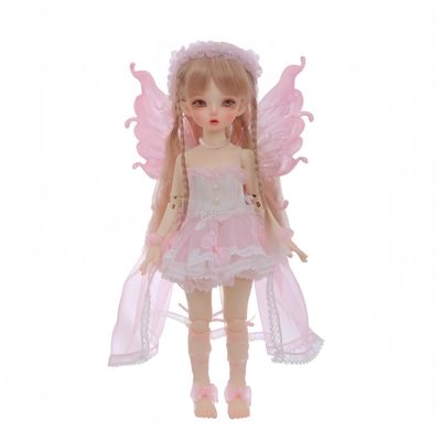 1/6 BJD Doll Kawaii Ball Joint Doll Handmade Makeup 11.8 Inches Collectible Cartoon Dress up Dolls The (M)