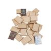 50 Pcs Blank Mini Books for Miniature Bookshelf, Wooden Dollhouse Books 1:12 Scale Mini Books, Print Off The Covers and Backs of The Books You Have Read, Create Your Own Tiny Library view 1