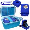 JCHPINE Hard Carrying Case and Silicone Cover for Bitzee Disney Interactive Digital Pet, Protective Case for Bitzee Disney Virtual Electronic Pets Accessories (Blue) view 1