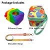 JCHPINE Hard Carrying Case and Silicone Cover for Bitzee Disney Interactive Digital Pet, Protective Case for Bitzee Disney Virtual Electronic Pets Accessories (Multicolor) view 3