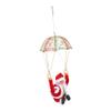 CHILDWEET 1pc Xmas Electric Toy Santa Claus Parachute Figurine for Boys and Girls Decoration Compact Indoor Decor Fun Swinging Design Holiday view 1