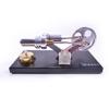YounggDiy Metal Cylinder Stirling Engine Generator Heat Engine with 4 Lights and Black Metal Base DIY Steam Model Set - Assembly Version view 3