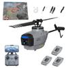Actualia 2.4G RC Helicopter with 1080P Camera, C127AI Scout Drone 4CH Single-Rotor Brushless Remote Control Military Aircraft Helicopter Model, Optical Flow Positioning view 1