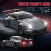 ACAMMZAR RC Drift Car, 1:24 Remote Control Car for Kids, 20KM/H 4WD High Speed RC Cars with LED Lights, Two Batteries, Extra Drifting Tires, Vehicle for Adults Boys Girls view 4