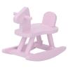 1:12 Scale Miniature Rocking Horse Model Doll House Rocking Horse Doll House Wooden Rocking Horse Simulation Cockhorse for Doll House Accessory (A) view 1