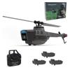 Actualia 2.4G RC Helicopter with 1080P Camera, C128 4CH Single-Rotor Brushless Remote Control Military Aircraft Helicopter Model, Optical Flow Positioning view 1