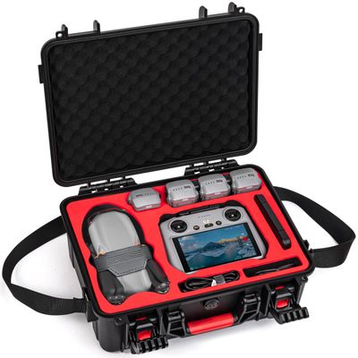 STARTRC Air 3S Case, Waterproof Carrying Hard Case for DJI Fly More Combo, Compatible With Accessories, RC 2/RC/RC-N3/N2 Controller, Charging Hub