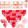 JOYIN 30 Packs Valentines Day Party Favors, Multi-Color Heart Coil Springs Toys view 1