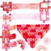 JOYIN 30 Packs Valentines Day Party Favors, Multi-Color Heart Coil Springs Toys, Stress Relief Fidget Toys for Kids Classroom Exchange, School Prize and Goodie Bag Stuffers view 1