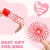 JOYIN 30 Packs Valentines Day Party Favors, Multi-Color Heart Coil Springs Toys, Stress Relief Fidget Toys for Kids Classroom Exchange, School Prize and Goodie Bag Stuffers view 3