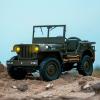 Dodoore RC Military Truck RC Crawler, 1:10 Scale Remote Control Car, 2.4GHz 4WD Off Road RC Rock Crawler, All Terrain Army Climbing Vehicle with LED Lights and 2 Batteries for Adults view 2