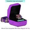 RAWECUD Silicone Case for Bitzee Magicals Interactive Toy Digital Pet, Protective Skin Cover for Bitzee Magicals Virtual Electronic Digital Pet Accessories (Purple) view 2