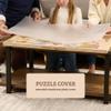 Rotating Wooden Puzzle Board for with 6 Storage Drawers & Protective Cover  Jigsaw Puzzle Table - for Adults & Families Home Entertainment & Puzzle Building (2000 Piece Puzzle Board Rotating) view 4