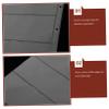 STOBOK 1 Banknote Loose Leaf Paper Money Pocket Stamp Protective Covers Banknote Album Pages Bill Collection Book Pages Commemorative Money Case Currency Bag Money Book Pages PVC view 3