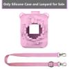 RAWECUD Silicone Case for Bitzee Magicals Interactive Toy Digital Pet, Protective Skin Cover for Bitzee Magicals Virtual Electronic Digital Pet Accessories (Pink) view 3