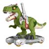  Premium Dinosaur Ride-On Scooter for Toddlers  Electric Push & Ride Foot-to-Floor Sliding Rideable Toy with Music, Lights, Mist Spray for Boys & Girls - Green view 2
