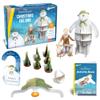 Build Your Own The Snowman Christmas Eve Box - Includes Snowman Kit, Activity Book, Door Hanger, Face Mask & Skittle Game - Ages 4+ view 1