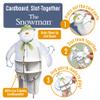 Build Your Own The Snowman Christmas Eve Box - Includes Snowman Kit, Activity Book, Door Hanger, Face Mask & Skittle Game - Ages 4+ view 2