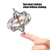 Mini Top Gyro Desktop Toys, Colorful Alloy Gyroscope Toy, Overcome Fingertip, Ideal Gifts with Base Shaking, Steady Rotation (#2) view 2