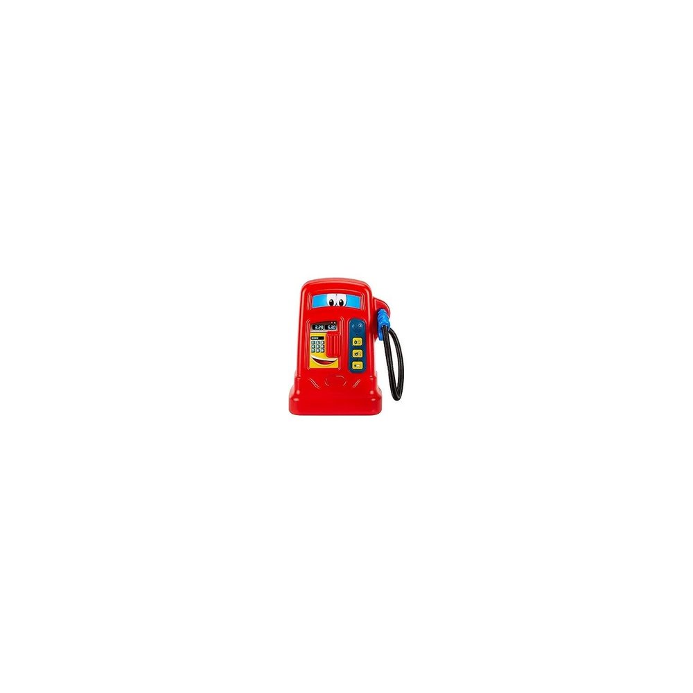 Maykoosh Toy Gas Pump - Pretend Play Fuel Station with Sounds & Hose Red