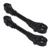 QUMIIRITY 2Pcs Baby Stroller Connector Aluminum Twin Adapter for Joining Two Single Strollers 7.87 * 1.18 * 0.78in view 1