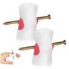 MUSISALY 2pcs Fake Nail Through Finger Prank Props Comfortable Fit for Halloween Tricks Reusable Bloody Props for Parties Trick Shows Scary Tool for Endless Entertainment view 1