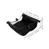HOLIDYOYO 2pcs Large Capacity Under Stroller Storage Bag Stroller Basket Organizer Soft Basket for Diaper Storage view 2