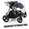 HOLIDYOYO 2pcs Large Capacity Under Stroller Storage Bag Stroller Basket Organizer Soft Basket for Diaper Storage view 3